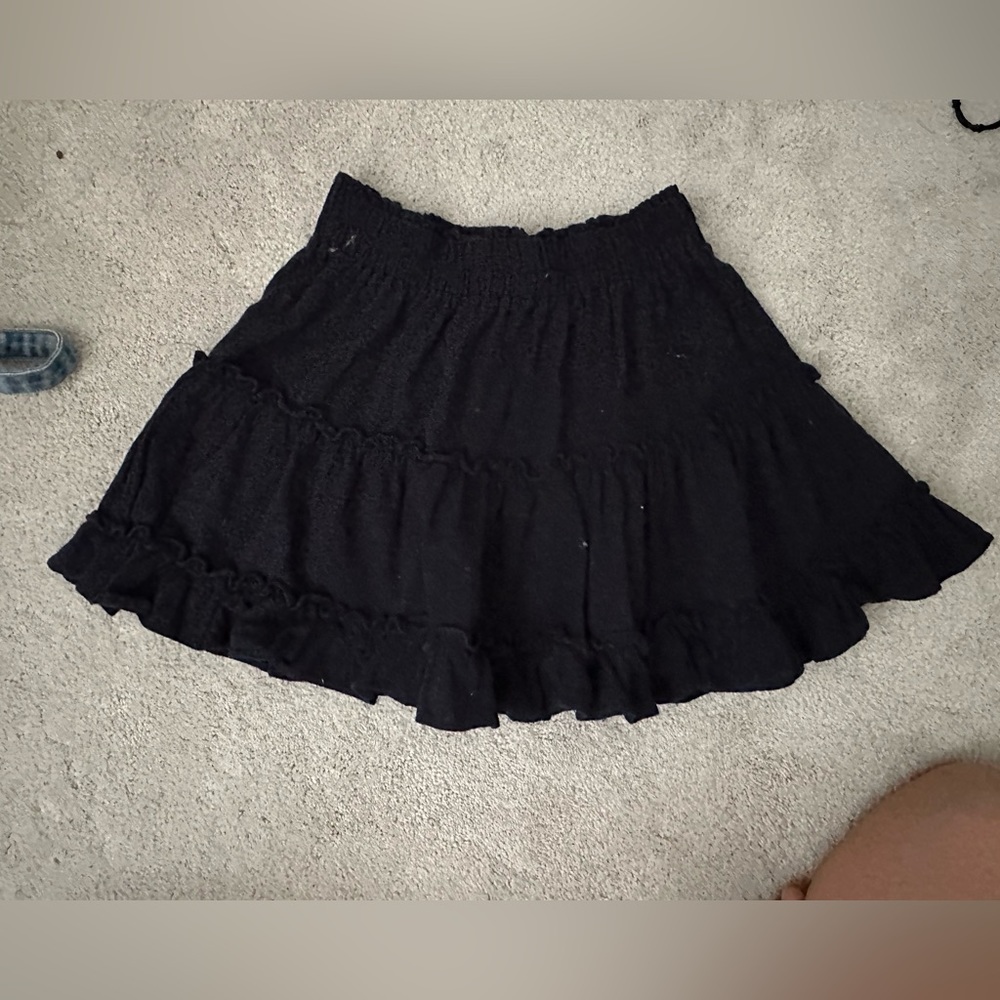 Navy local boutique skirt